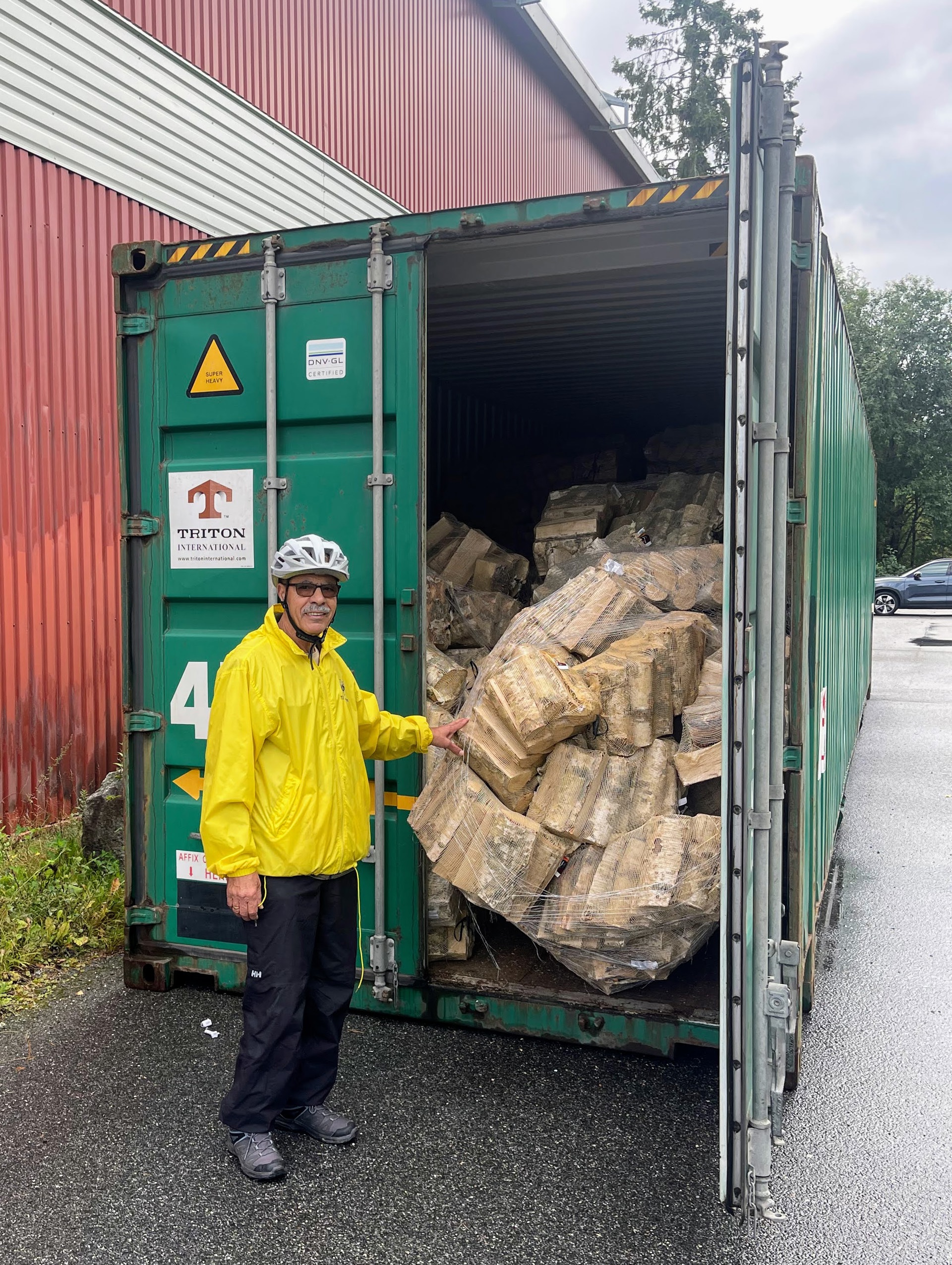 Vinter ved har innkommet